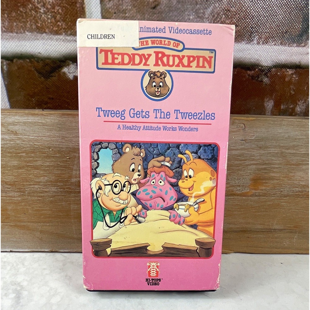 The World of Teddy Ruxpin: Tweeg Gets the Tweezles Vol 9 (VHS, 1987) NTSC
